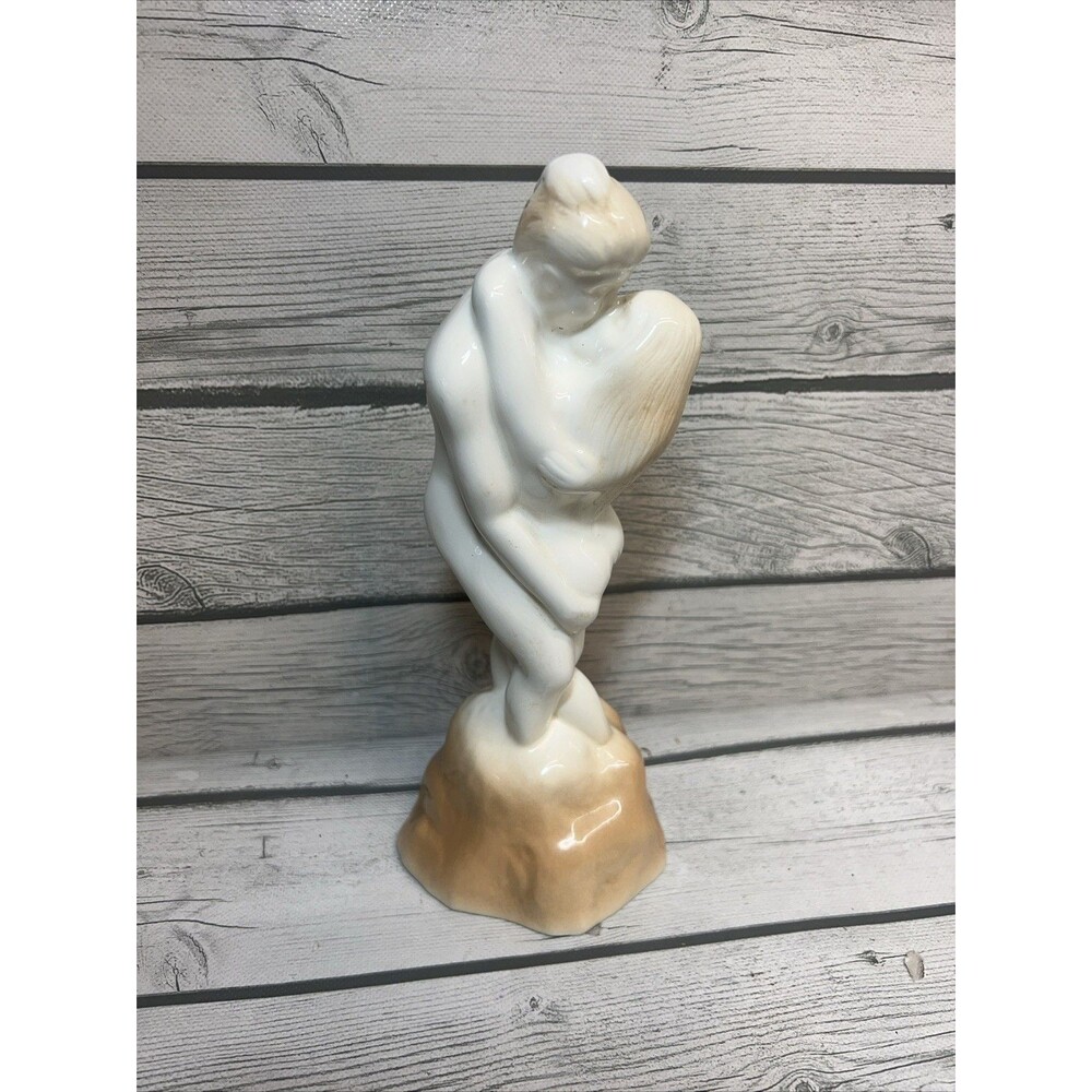 MCM 1970’s Nude Couple Lovers Embrace Ceramic 9.5” Tall